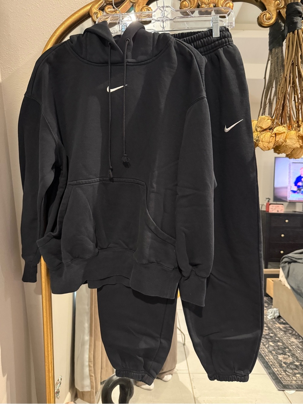 Nike Black Sweat Set